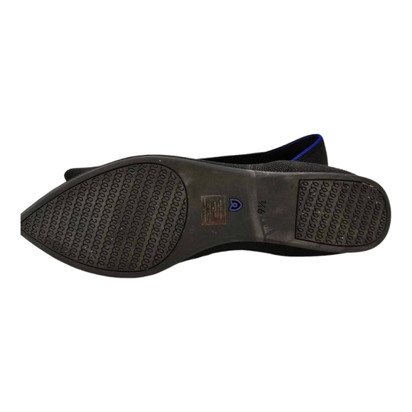 Rothy's Womens The Point Shoes Black Solid Knit Ballet Flats SZ 9.5 - Picture 9 of 10